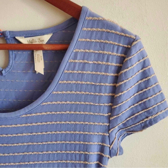 Matilda Jane Blue Exploration Striped Dress XS - Picture 3 of 6